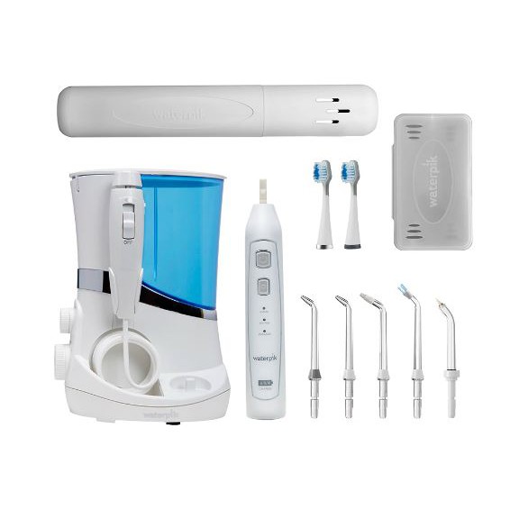 [BILL CHÍNH CHỦ] Bộ tăm nước kèm bàn chải Complete Care 5.0 Water Flosser + Bàn Chải Điện Sonic Toothbrush WP-861