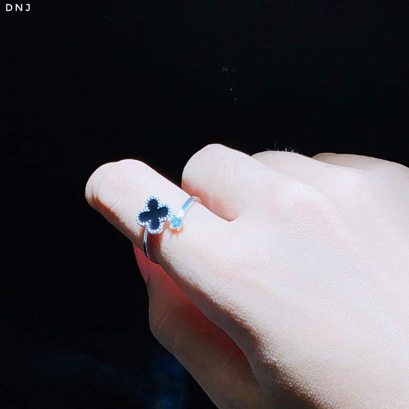 NHẪN 4 LÁ BẠC TA