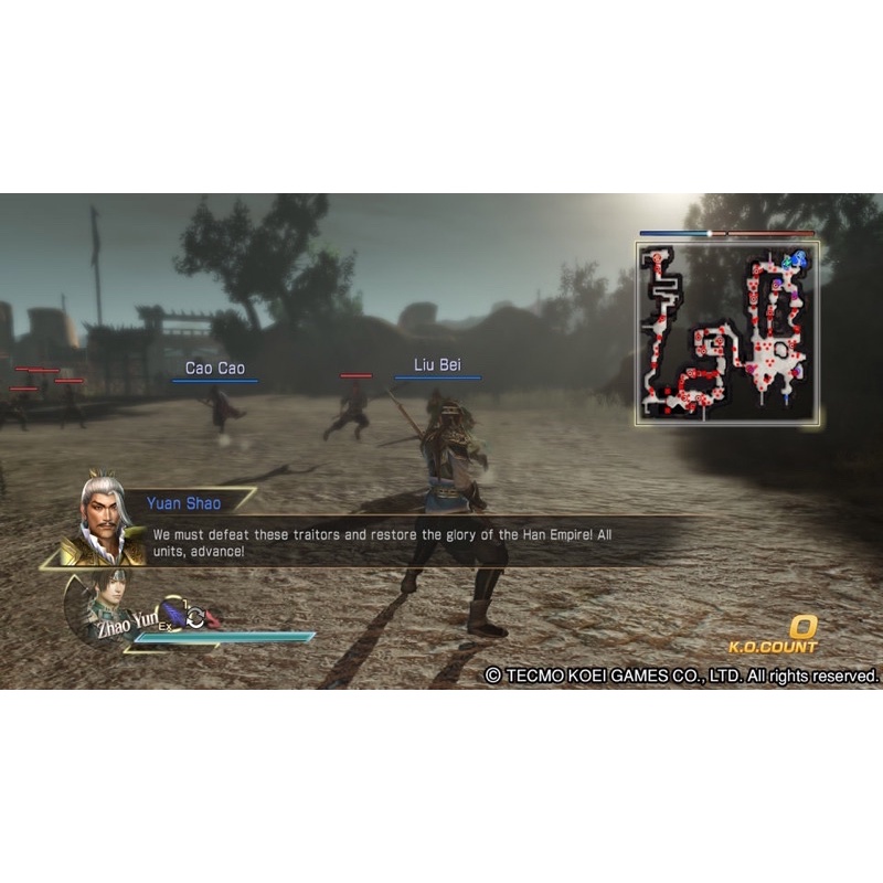 Đĩa chơi game PS4: Dynasty Warriors 8 Xtreme Legends Completed Edition