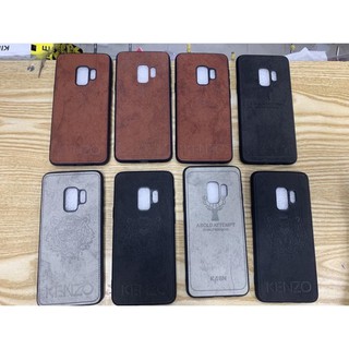 Ốp lưng Samsung S9 ,S9 plus dẻo viền lưng vải