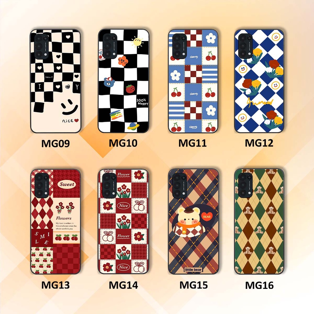 Ốp Oppo Reno5 4G / Reno5 5G / Reno 5 họa tiết hoa, gấu thời trang, ốp dẻo bền đẹp