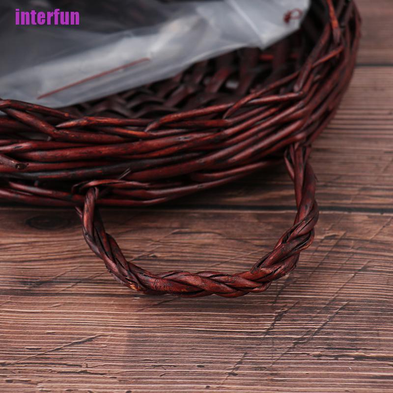 Giỏ Mây Treo Tường Đựng Chậu Hoa Tiện Dụng