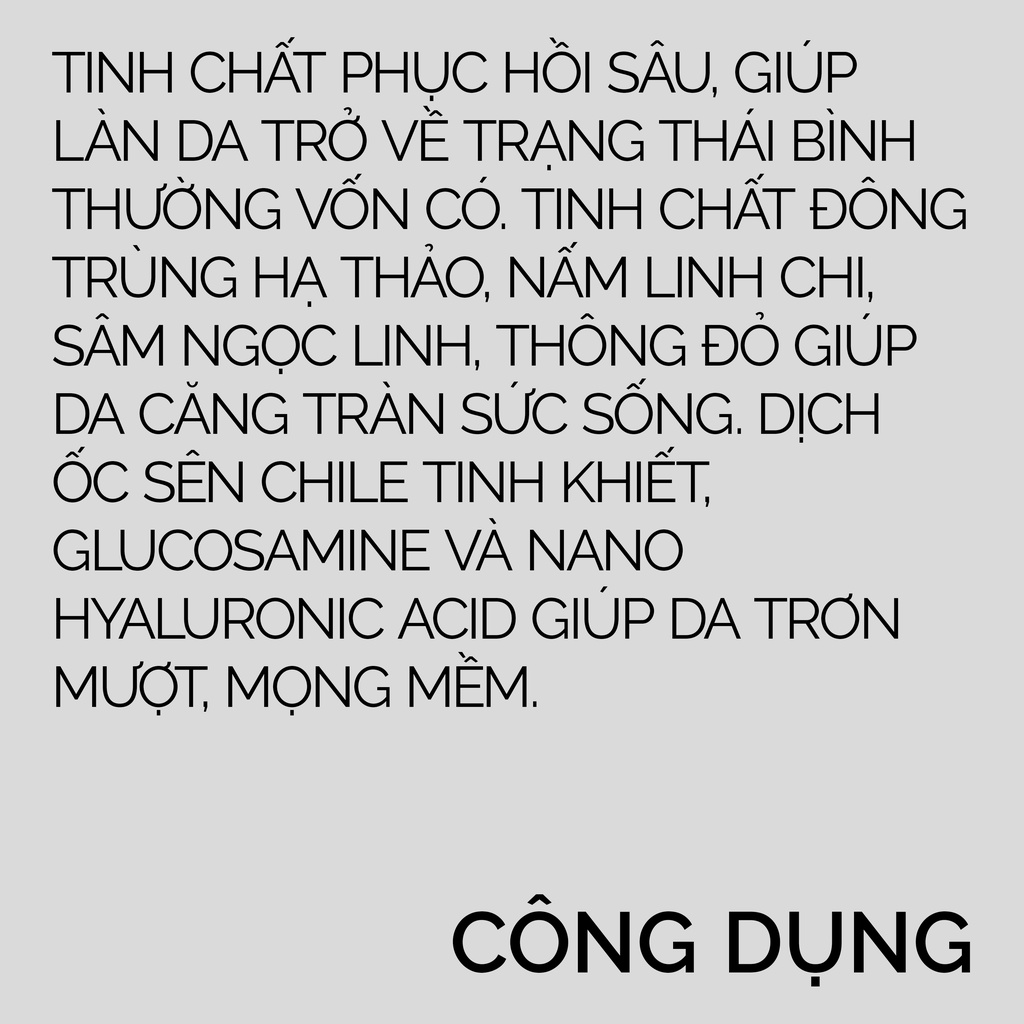ÊM ĐỀM - Serum Phục Hồi Và Tái Tạo Da - SKINLOSOPHY 30ml