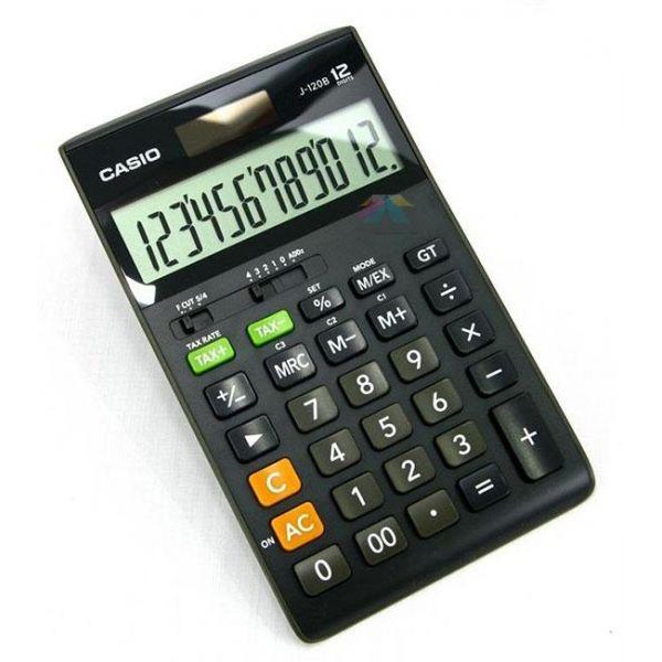 Máy Tính Văn Phòng CASIO J-120B (Chính Hãng) Bitex