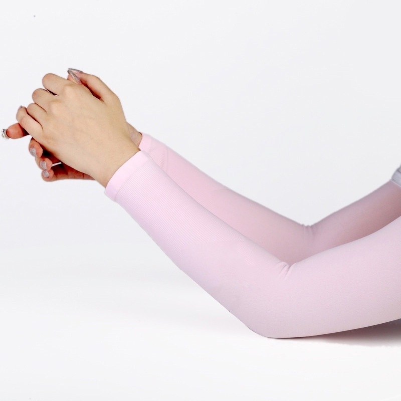 1 Đôi Găng Tay Chống Nắng Chống Tia UV Bằng Lụa Lạnh Co Giãn Siêu Mỏng