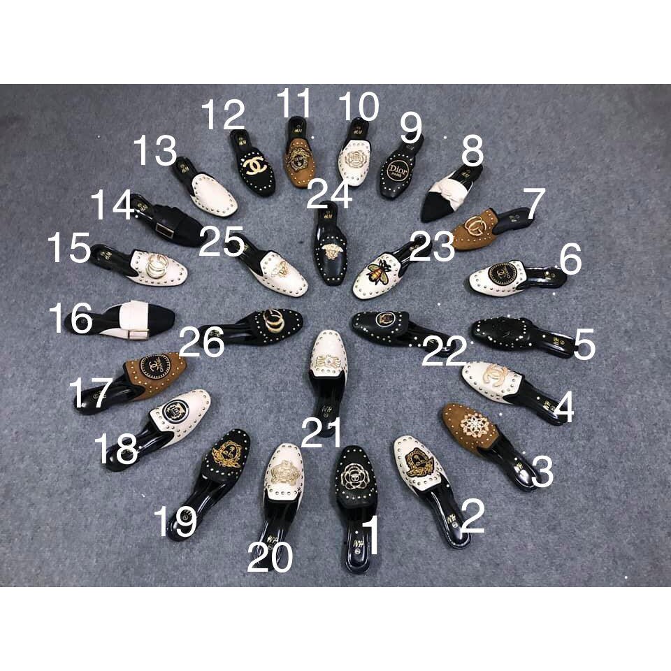 [HÀNG CÓ SẴN]  Sục mũi vuông dáng vintage - MÃ 16 | BigBuy360 - bigbuy360.vn