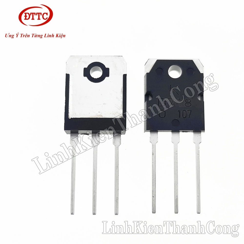 D718 TRANS NPN 8A 120V TO3P Lưng Bạc