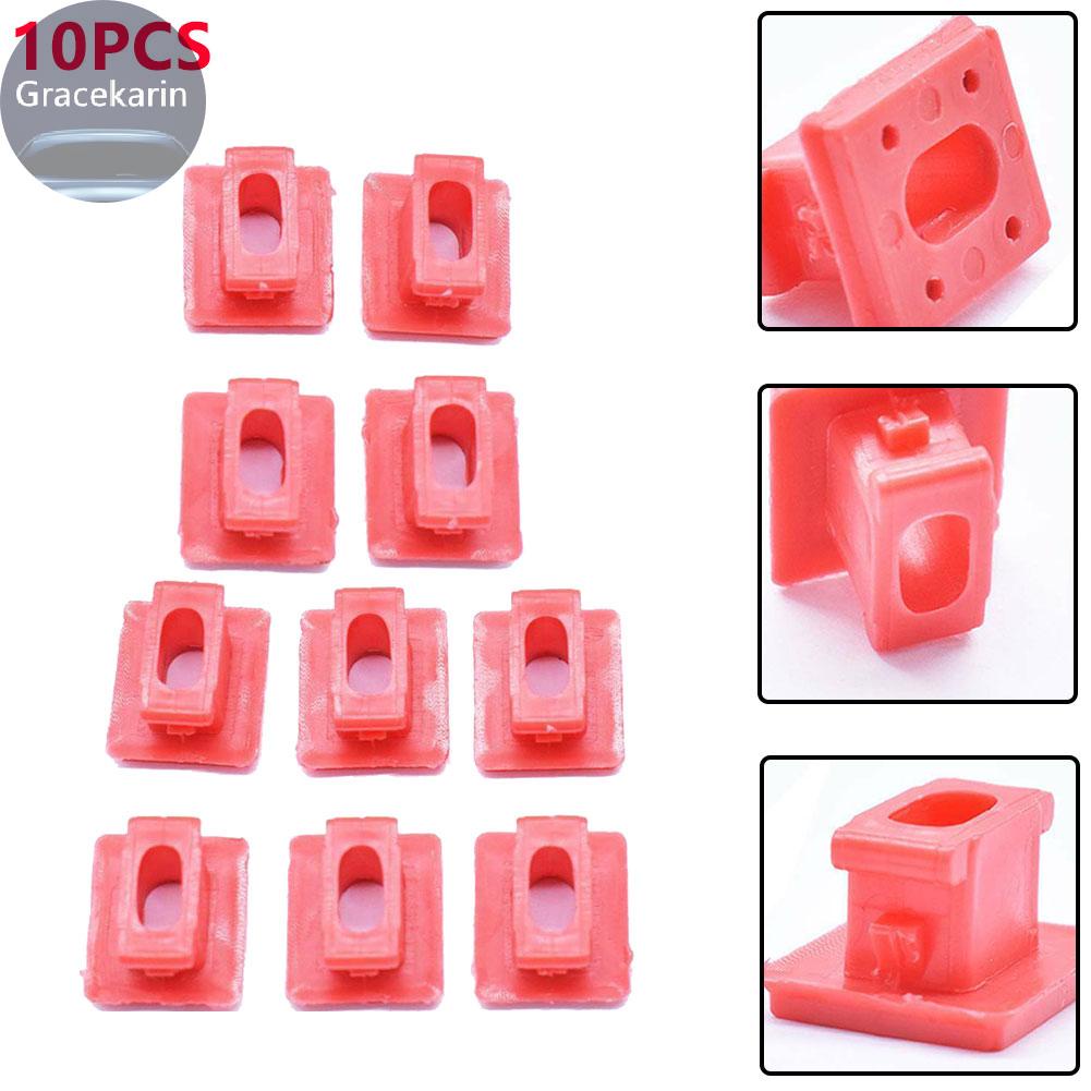 10 Kẹp cố định bảng điều khiển cho BMW E46 E65 E66 E83 323i 328i 323Ci