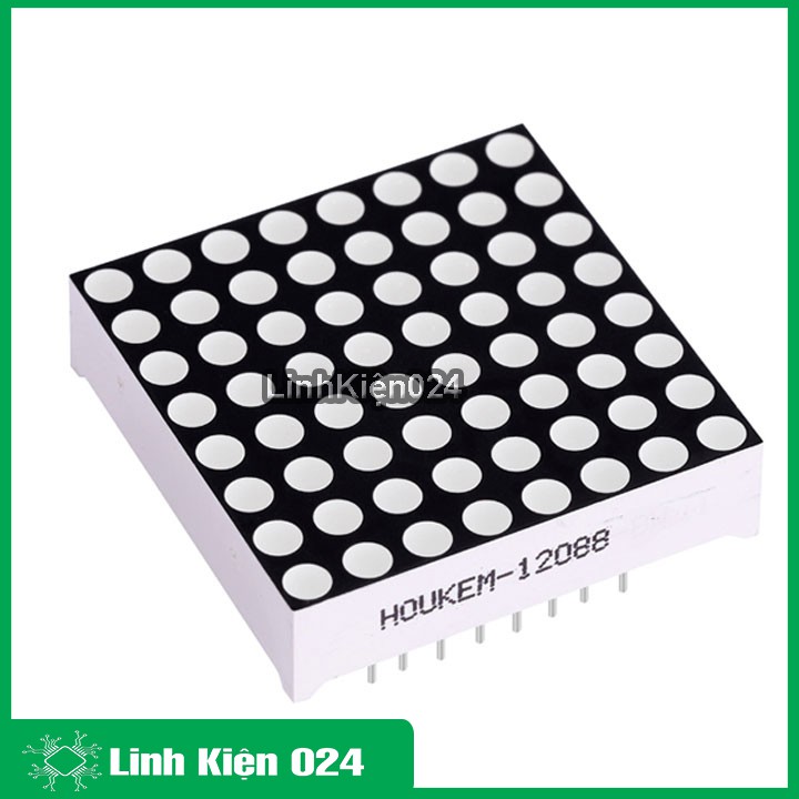 Led Matrix 8x8 ánh sáng đỏ điều khiển anot chung