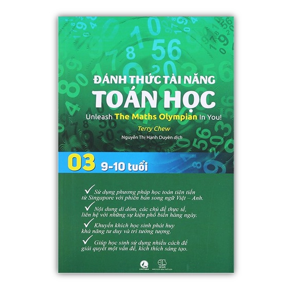 Sách - Đánh thức tài năng toán học 3 ( 9 - 10 tuổi )