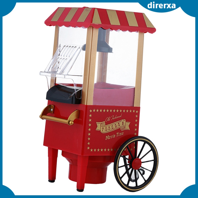 Máy Làm Bắp Rang Bơ Phong Cách Retro Cho Bé Phích Cắm US