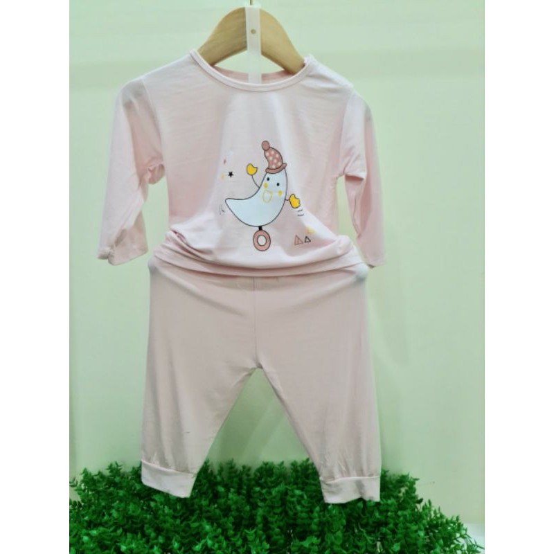 Bộ Dài Tay Sơ Sinh Thun Lạnh PT - Kids Đẹp Cho Bé