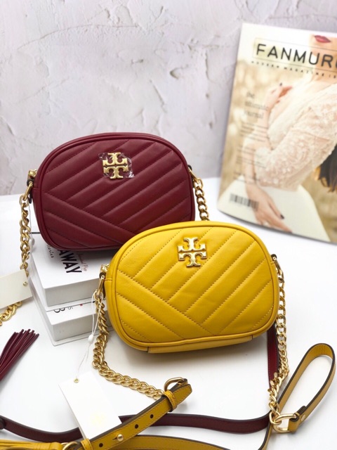 TÚI TORY KIRA CHEVRON CHẦN MINI