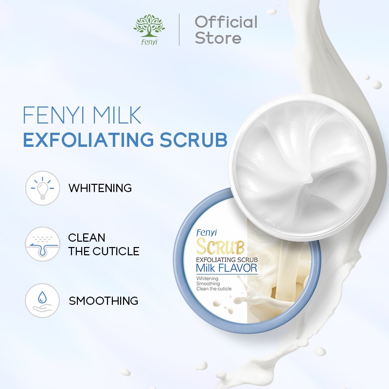 Sữa Tẩy Tế Bào Chết Fenyi Làm Sạch Sâu Và Trắng Da Tiện Dụng Hiệu Quả 100g