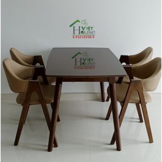 Bàn ăn Okia 4 ghế giá xưởng