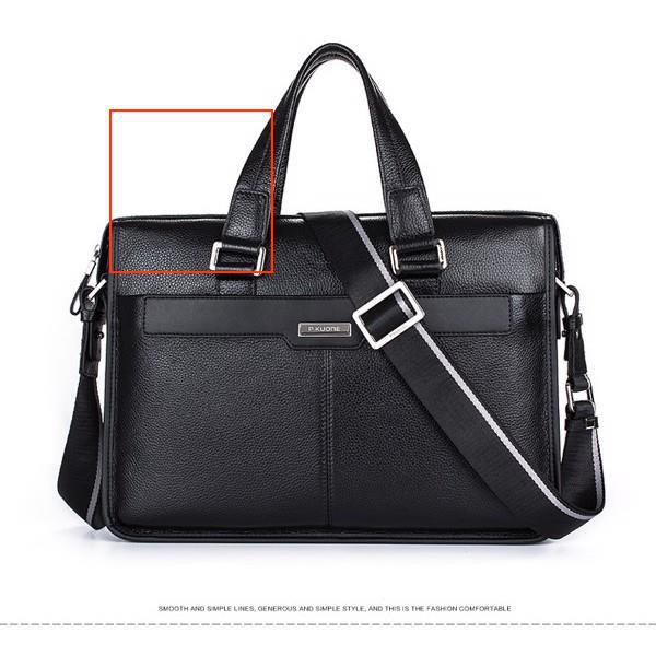 Chính Hãng cặp da cao cấp Cặp da thật -Cặp văn phòng P.KUONE -Da Thật cực đẹp (Bảo hành 3 năm- kèm ảnh thật) | BigBuy360 - bigbuy360.vn