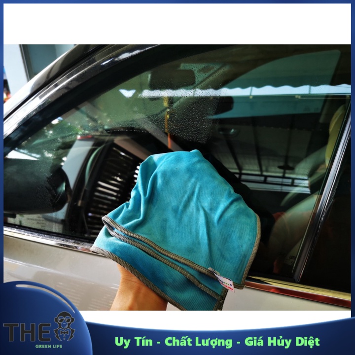 Khăn Lau Kính Chuyên Dụng Cho Xe Ô Tô, Lau Nhiêu Bề Mặt Kính Chất Liệu Giống Khăn SCGB 35x40 ---Uy Tín - Chất Lượn