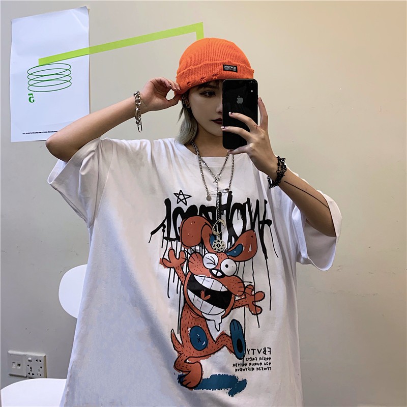 Áo thun form rộng unisex Yinxx, áo phông tay lỡ ATL32