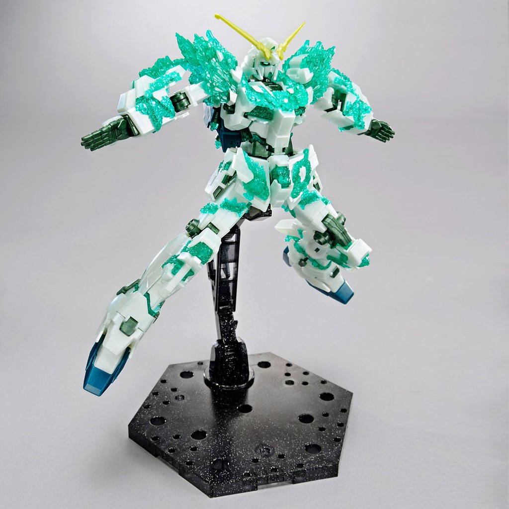 Mô Hình HG Unicorn Destroy Luminous Crystal RX-0 The Gundam Base Limited Bandai 1/144 HGUC UC Đồ Chơi Lắp Ráp Anime Nhật