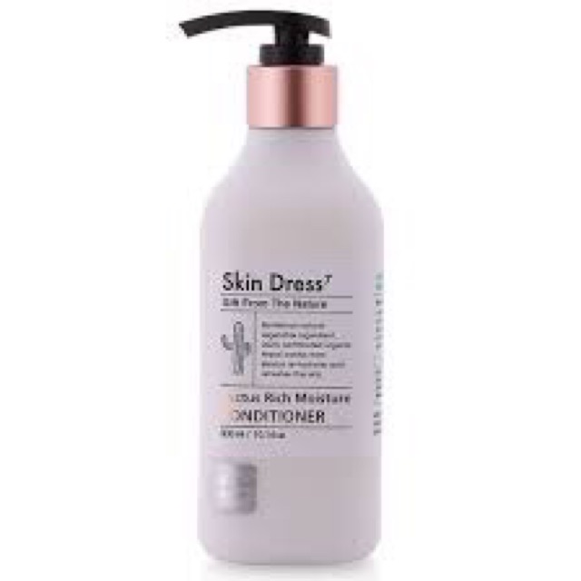 Kem xả tóc Skin Dress 7 Cactus Rich Moisture Conditioner 300ml - BOBSHOP