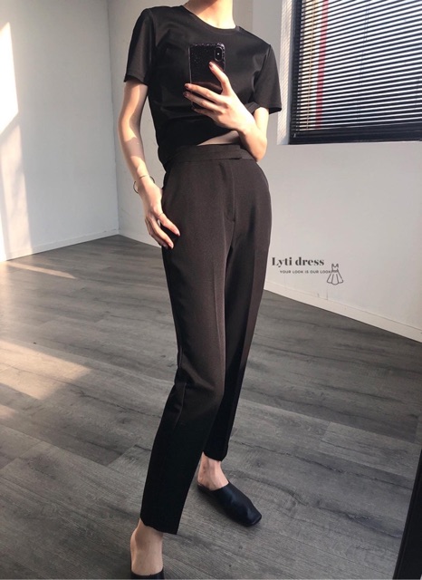 Quần baggy nữ V13