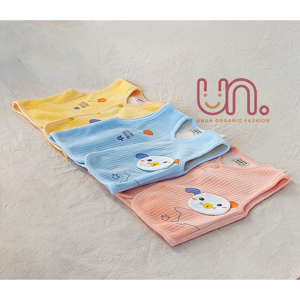 [HÀNG CAO CẤP] Áo Gile Cho Bé Sơ Sinh Họa Tiết Đáng Yêu, Chất Nhung Mềm Mại, Không Gây Kích Ứng Da - Unun kids - B115