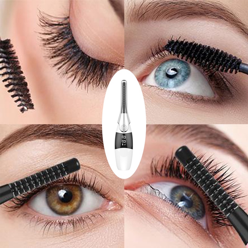 Dụng Cụ Uốn Cong Lông Mi Bằng Nhiệt 4 Chế Độ Điều Chỉnh Nhiệt Độ Có Màn Hình LED Kỹ Thuật Số