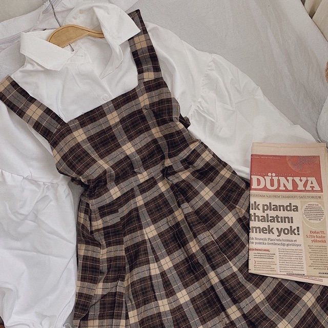 SET YẾM CARO NÂU - HỒNG | BigBuy360 - bigbuy360.vn