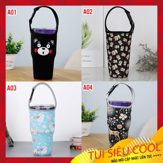 Túi đựng ly giữ nhiệt, ly Lock&Lock từ 500ml đến 900ml siêu cool nhiều mẫu mã, hàng loại 1