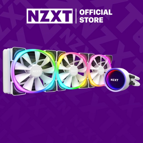 Tản Nhiệt Nước NZXT ALL IN ONE KRAKEN X73 RGB White - 360mm