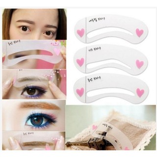 Set 3 Khuôn Kẻ Chân Mày