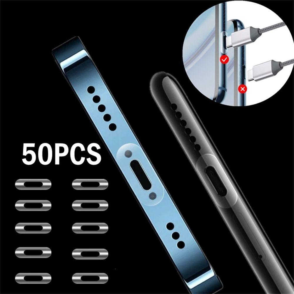 Set 50 Miếng Dán Cổng Sạc Type-C Bảo Vệ Điện Thoại