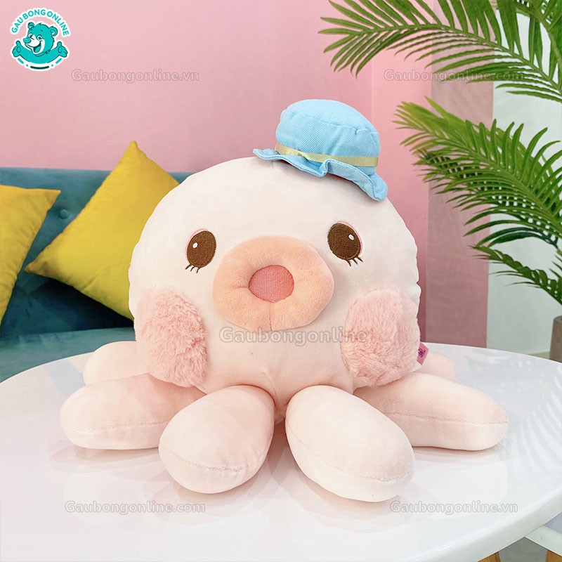 Bạch Tuộc Baby Má Hồng Dễ Thương Cao Cấp Gấu Bông Online