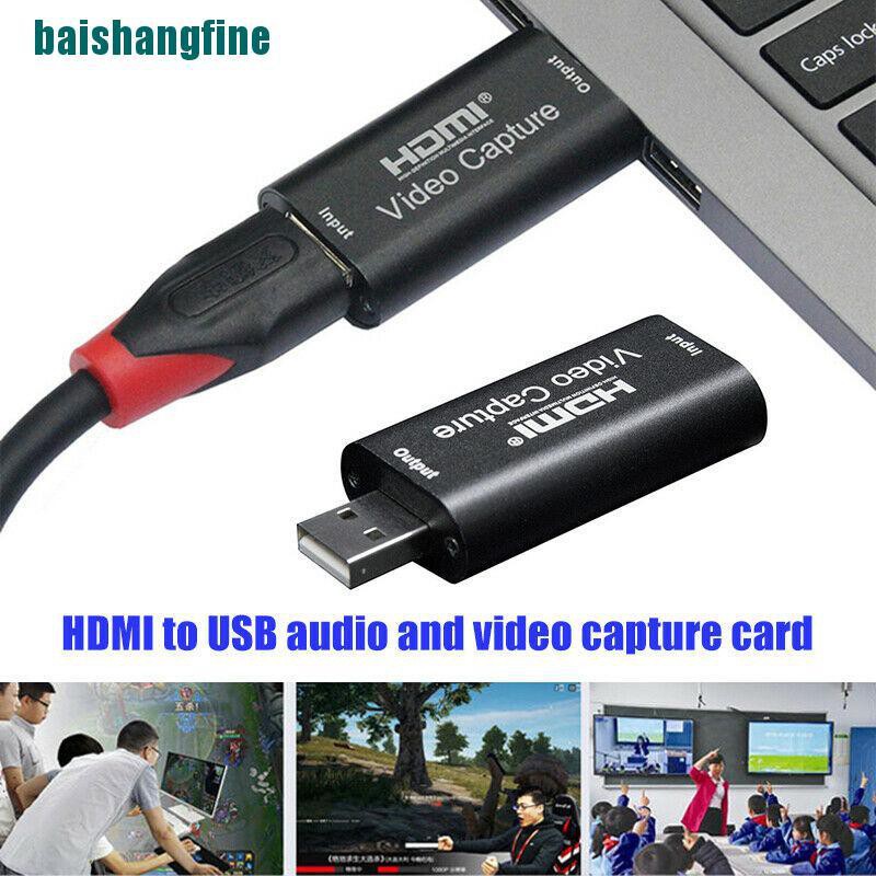 Nơi▣✖✼Usb Video Chuyển Đổi Hd Sang 3.0 1080p Với Đầu Ra Hdmi