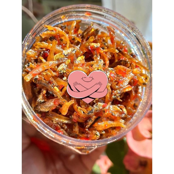 cá cơm rim nhà làm