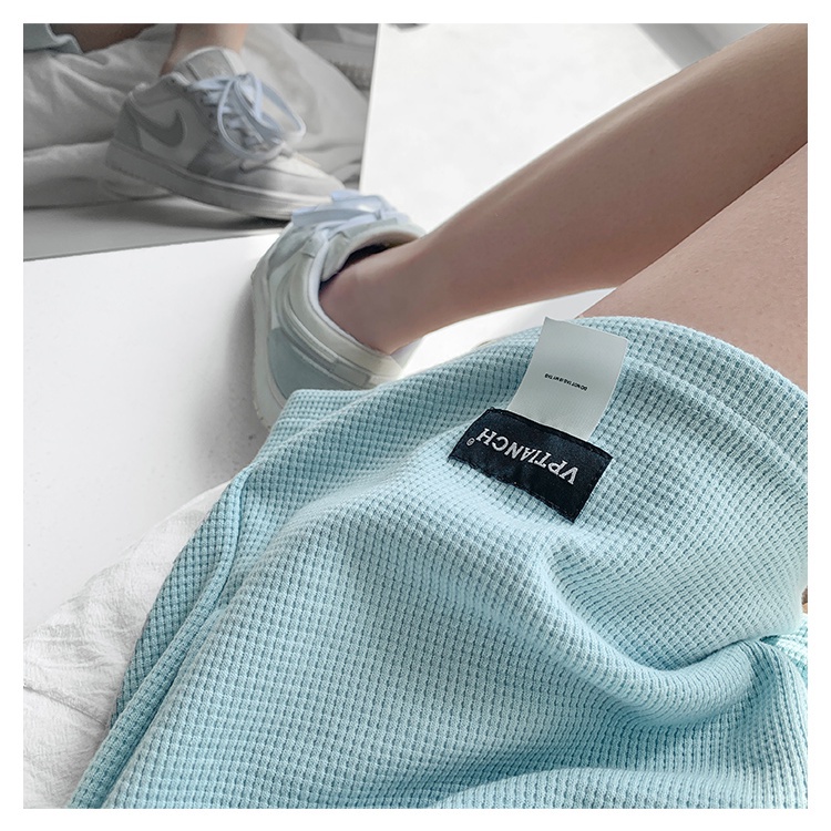 SUXI Quần Short Thể Thao Lưng Cao Ống Rộng Thời Trang Mùa Hè Cho Nữ