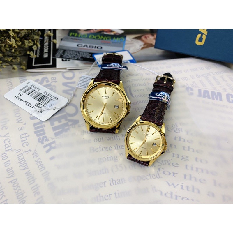 Đồng hồ nữ dây da Casio chính hãng Anh Khuê LTP-1183Q-9ADF