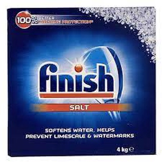 Muối rửa bát Finish hộp 4kg [MỚI 2021] - Chính Hãng