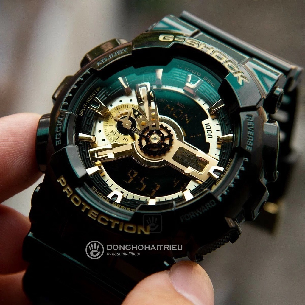Đồng hồ nam Casio G Shock GA-110GB-1ADR dây cao su chính hãng Fridayshopping