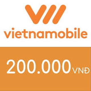 Thẻ nạp điện thoại Vietnammobile 200.000 đ