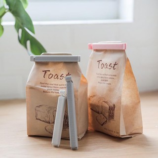 Set 2 kẹp miệng túi thực phẩm có nam châm dán note tủ lạnh