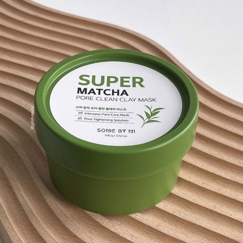 Mặt nạ đất sét trà xanh SOME BY MI Super Matcha Pore Clean Clay Mask 100g
