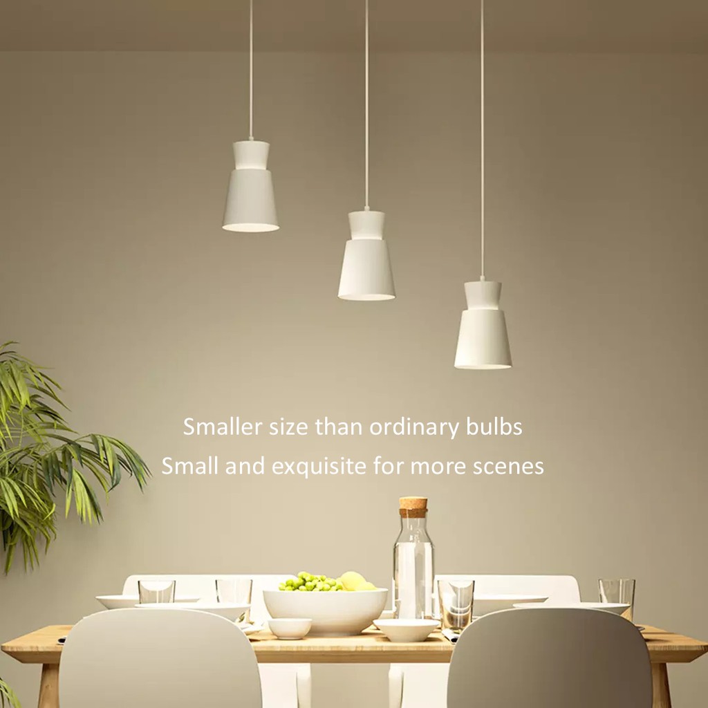 Bóng Đèn Thông Minh Xiaomi Yeelight E27 / E14 450 Lumens 4w Điều Khiển Từ Xa Qua App Mi Home