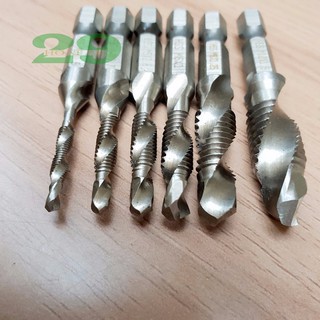 Mũi khoan taro mũi taro Cho Máy Khoan M3-M10 HSS cao cấp 6PC
