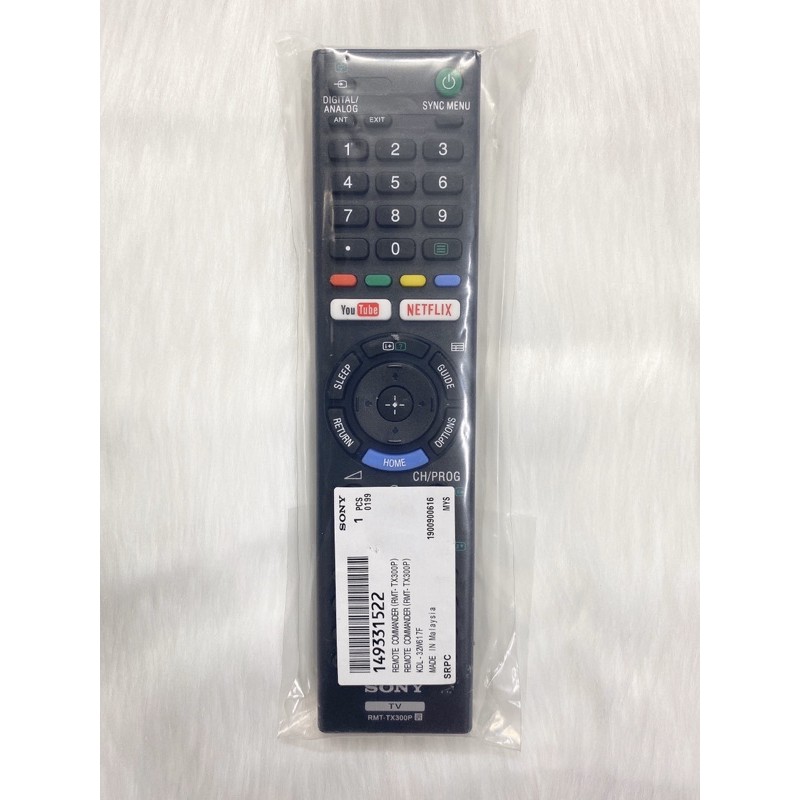 REMOTE ĐIỀU KHIỂN TIVI SONY SMART TX300P