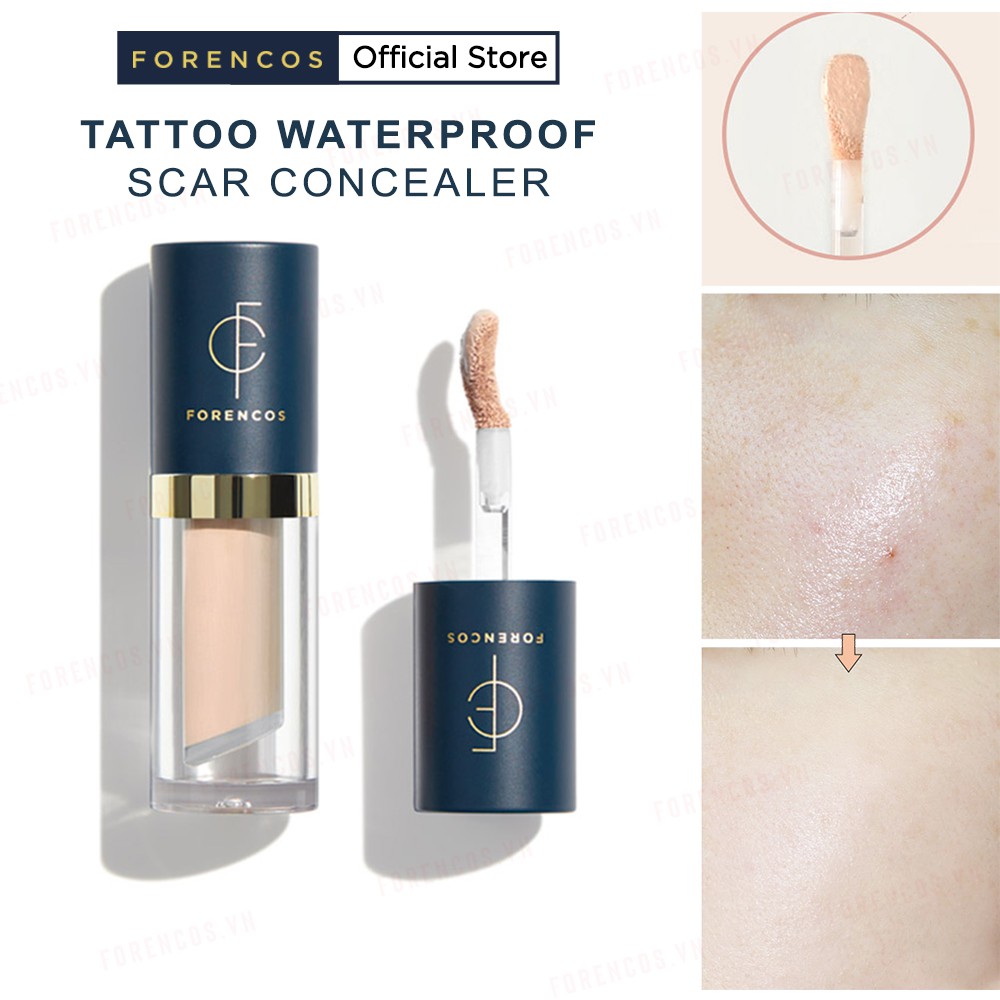 Kem che khuyết điểm FORENCOS TATTOO WATERPROOF SCAR CONCEALER 3g Hàn Quốc