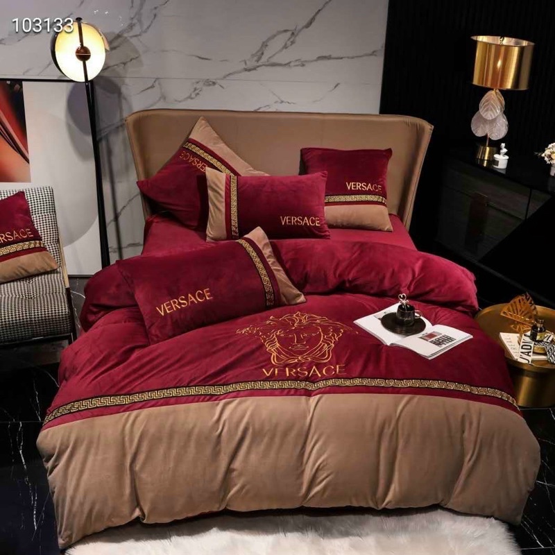 Bộ chăn ga nỉ thương hiệu 6 món