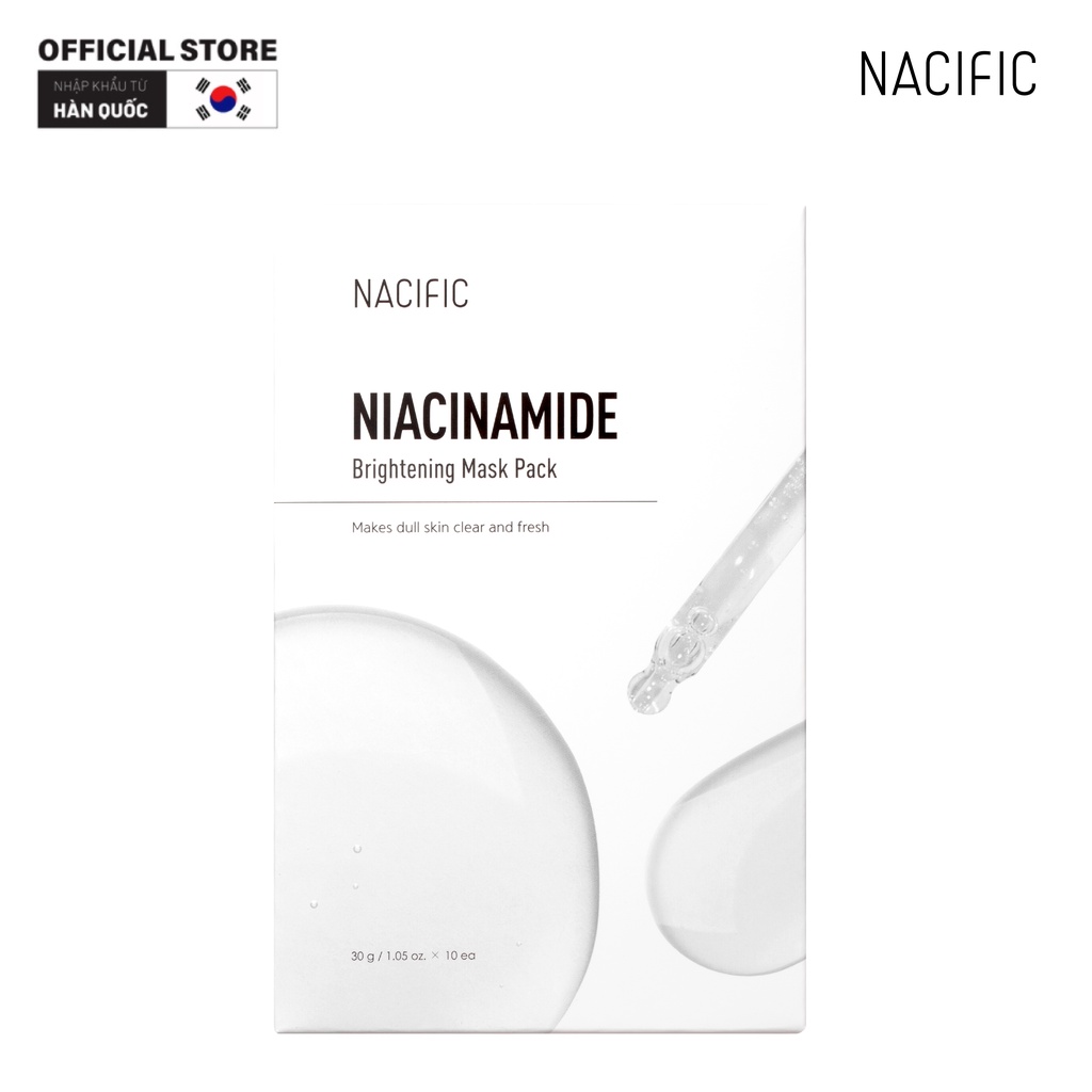 Mặt nạ dưỡng sáng da Nacific Niacinamide Brightening Mask Pack 30g