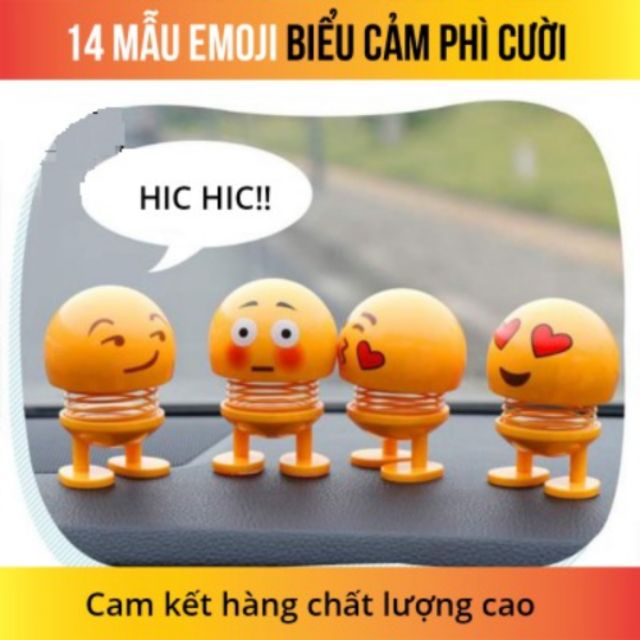 Thú Nhún Emojji Con Lắc Lò Xo - Siêu Chất - Siêu Vui