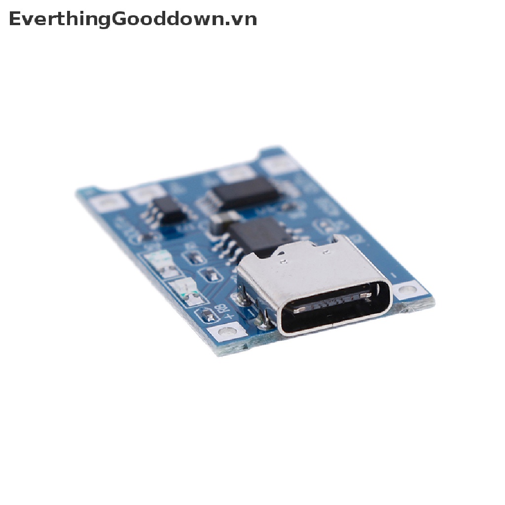 Bảng mạch sạc pin lithium TP4056 18650 Type C 5V 1A